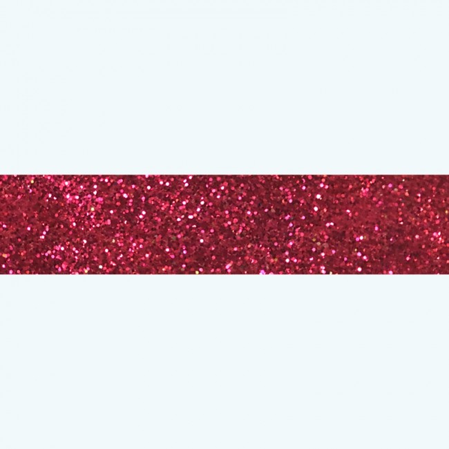 Glitter Satin 1.5", 1", 7/8", 5/8", 3/8" | Fuchsia